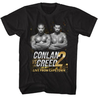 Thumbnail for ROCKY-ROCKY CONLAN V CREED 2-BLACK ADULT S/S TSHIRT