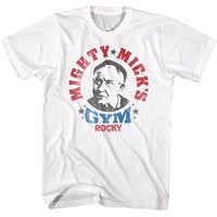 Thumbnail for ROCKY-ROCKY MICKS GYM RWB-WHITE ADULT S/S TSHIRT