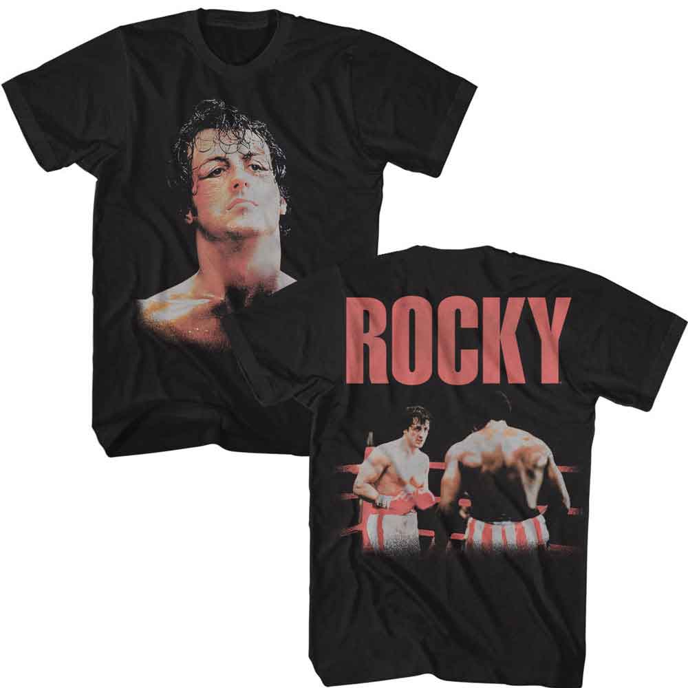 ROCKY-ROCKY HEAD F B-BLACK ADULT S/S TSHIRT