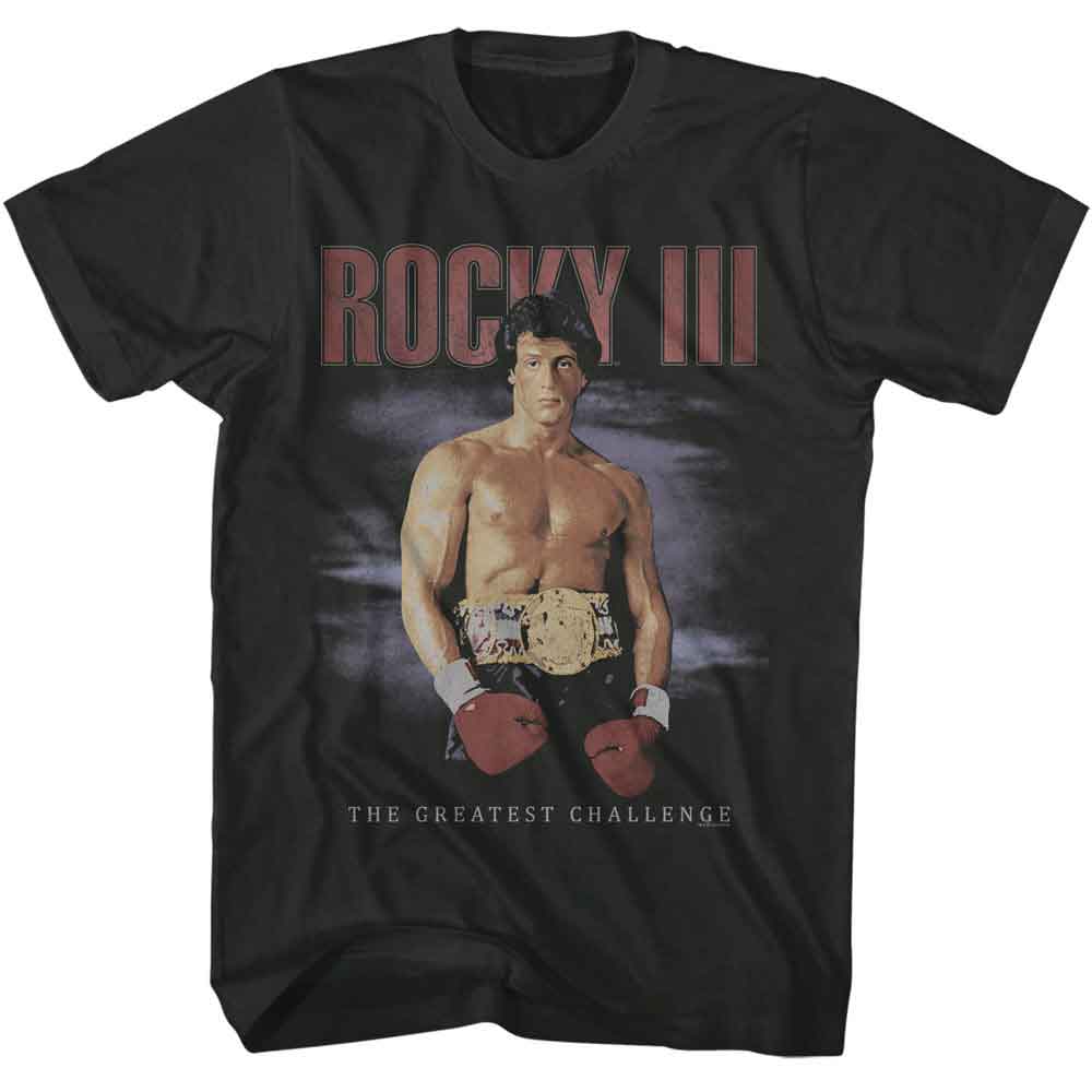 ROCKY-ROCKY FADED BACKGROUND-SMOKE ADULT S/S TSHIRT
