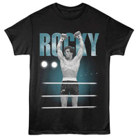 Thumbnail for ROCKY-ROCKY THE CHAMP-BLACK ADULT S/S TSHIRT
