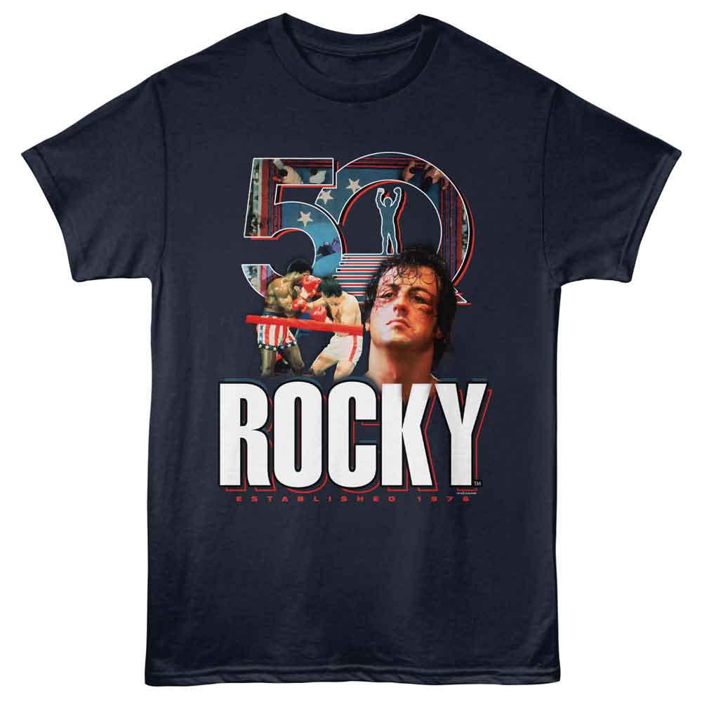 Rocky - 50 Image Inlay T-Shirt