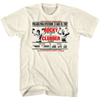 Thumbnail for ROCKY-ROCKY VS CLUBBER-NATURAL ADULT S/S TSHIRT