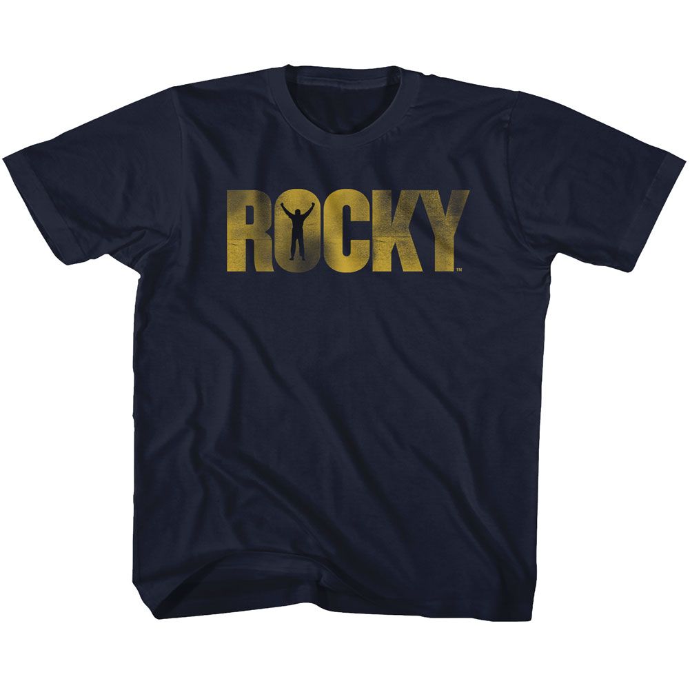 ROCKY-ROCKY LOGO-NAVY TODDLER S/S TSHIRT