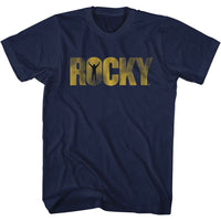 Thumbnail for ROCKY-ROCKY LOGO-NAVY ADULT S/S TSHIRT