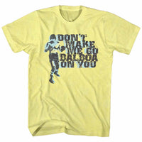 Thumbnail for ROCKY-BALBOA ON YOU-YELLOW ADULT S/S TSHIRT