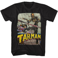 Thumbnail for RETURN OF THE LIVING DEAD-ROTLD TARMAN KONG POSTER-BLACK ADULT S/S TSHIRT