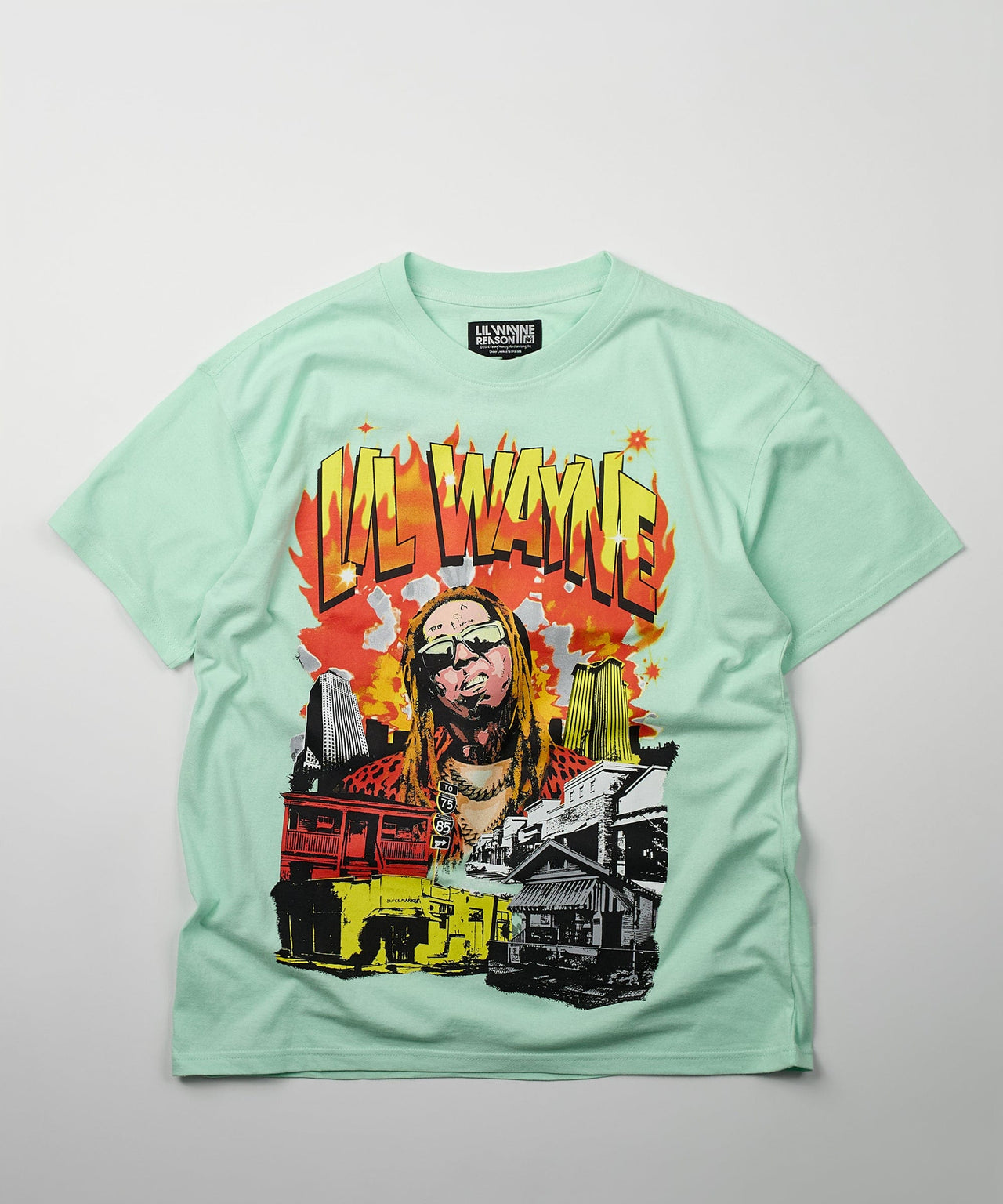 Lil Wayne New Orleans T-Shirt - Mint