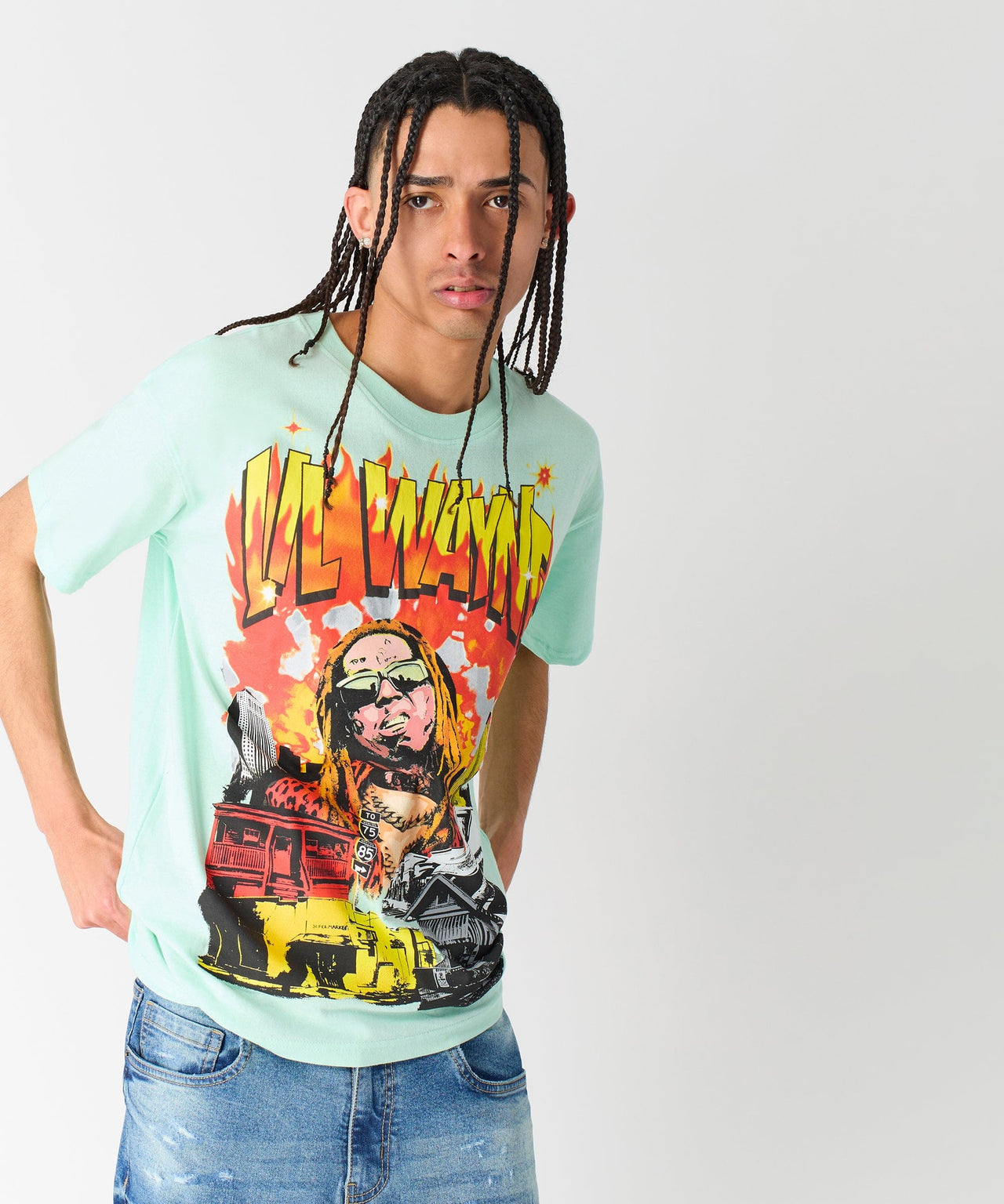 Lil Wayne New Orleans T-Shirt - Mint