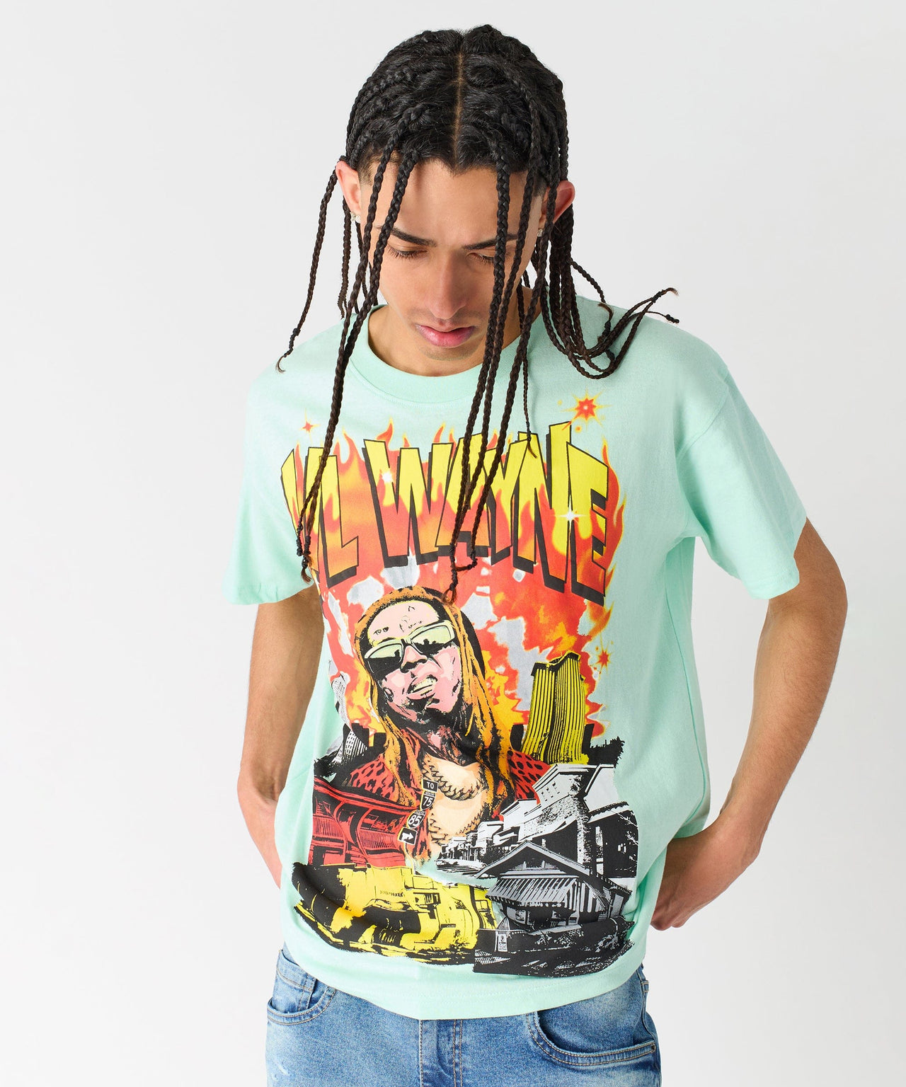 Lil Wayne New Orleans T-Shirt - Mint