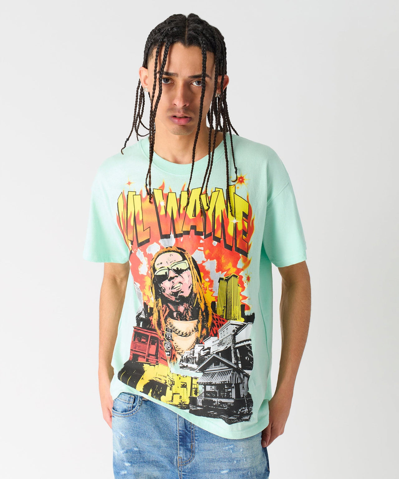 Lil Wayne New Orleans T-Shirt - Mint