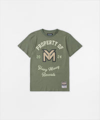 Thumbnail for Lil Wayne Property Of T-Shirt - Olive Green