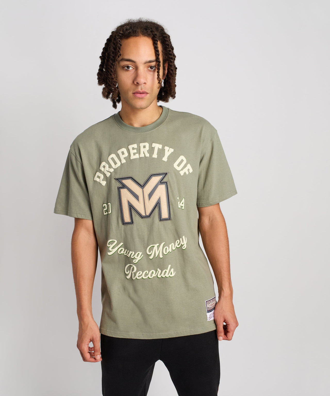 Lil Wayne Property Of T-Shirt - Olive Green