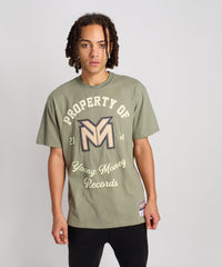 Thumbnail for Lil Wayne Property Of T-Shirt - Olive Green