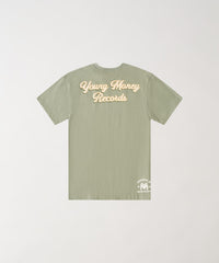 Thumbnail for Lil Wayne Young Money Records T-Shirt - Olive Green
