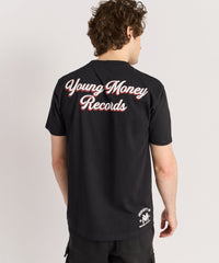 Thumbnail for Lil Wayne Young Money Records T-Shirt - Black