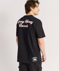 Thumbnail for Lil Wayne Young Money Records T-Shirt - Black