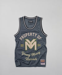 Thumbnail for Lil Wayne Property Of Basketball Jersey - Olive Green