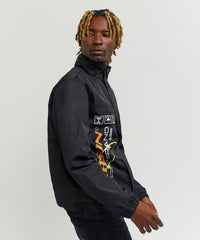 Thumbnail for Flame Nylon Jacket - Black