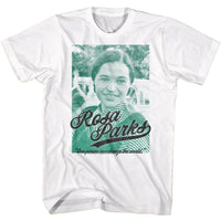 Thumbnail for ROSA PARKS-ROSA PARKS ONE PERSON CAN-WHITE ADULT S/S TSHIRT