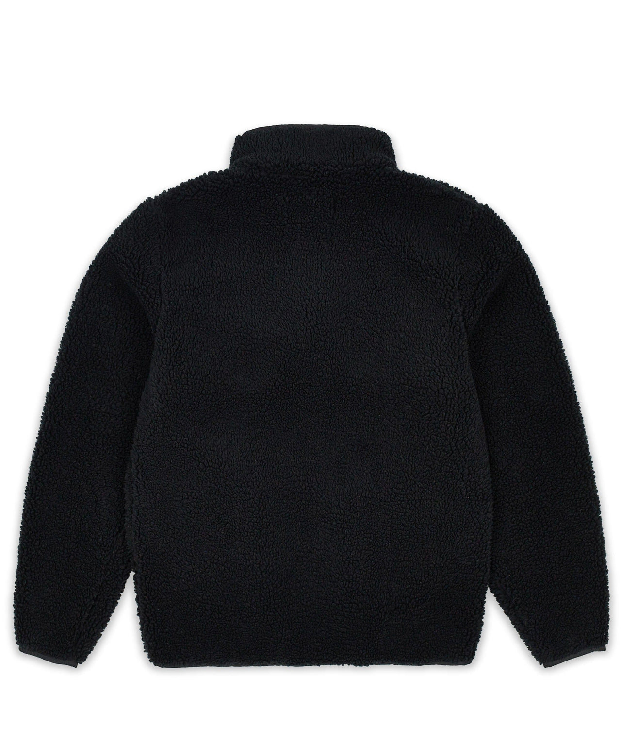 Chenille Patch Sherpa Fleece Zip Up