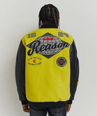 Thumbnail for Champions Varsity Jacket - Yellow