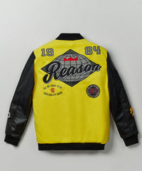 Thumbnail for Champions Varsity Jacket - Yellow
