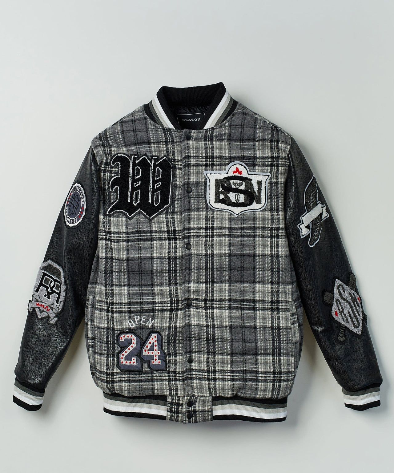 Tartan Varsity Jacket