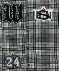 Thumbnail for Tartan Varsity Jacket