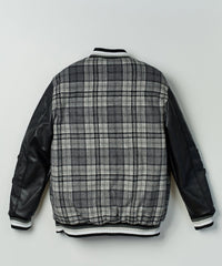 Thumbnail for Tartan Varsity Jacket