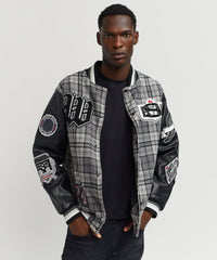 Thumbnail for Tartan Varsity Jacket