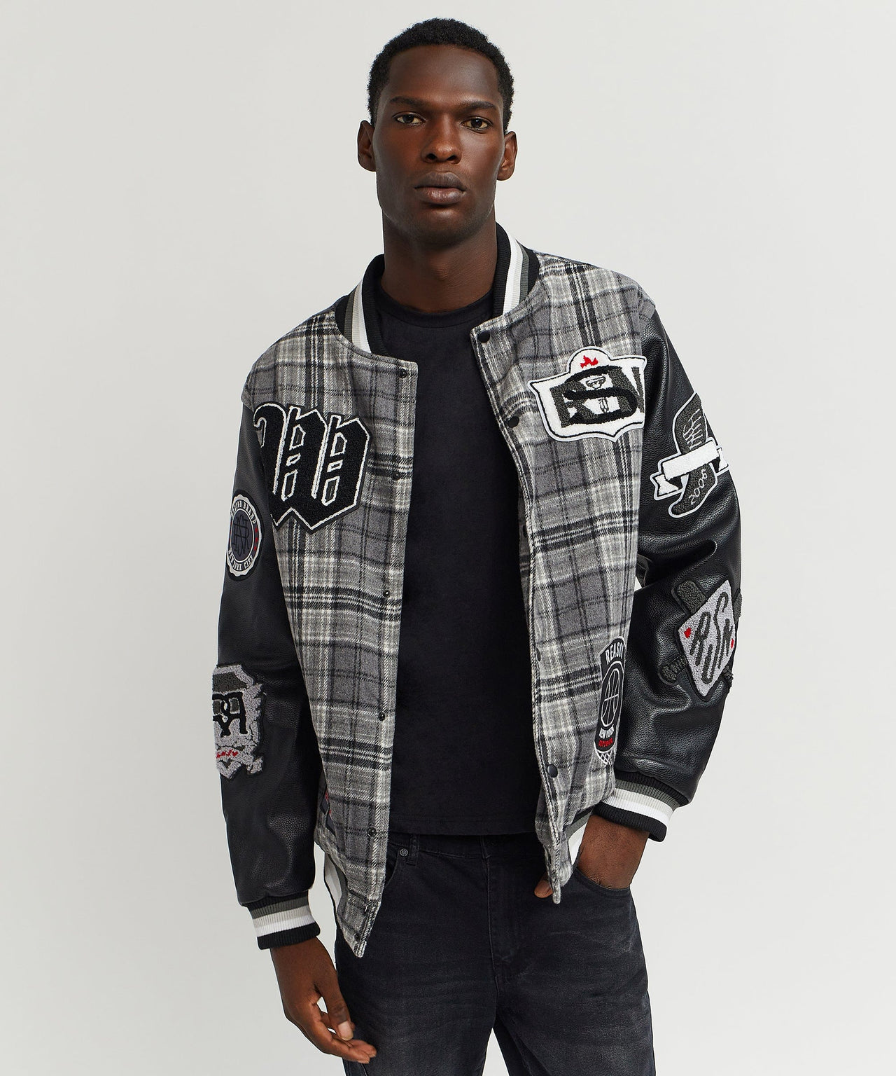 Tartan Varsity Jacket