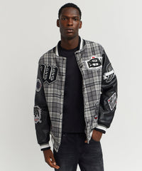Thumbnail for Tartan Varsity Jacket