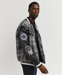 Thumbnail for Tartan Varsity Jacket