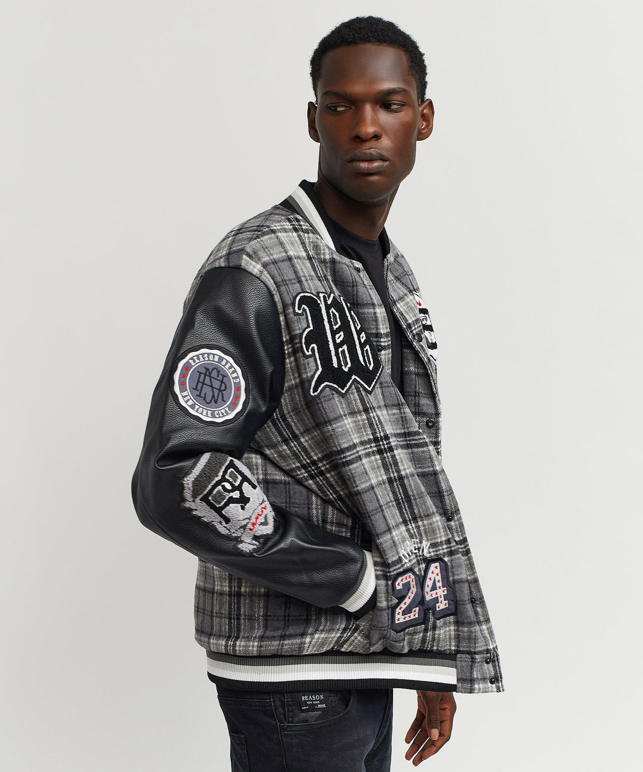 Tartan Varsity Jacket
