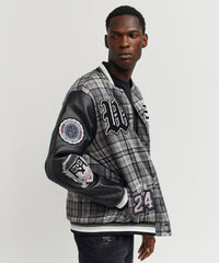 Thumbnail for Tartan Varsity Jacket
