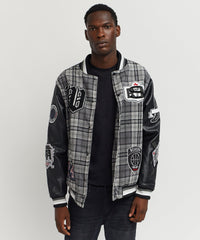 Thumbnail for Tartan Varsity Jacket
