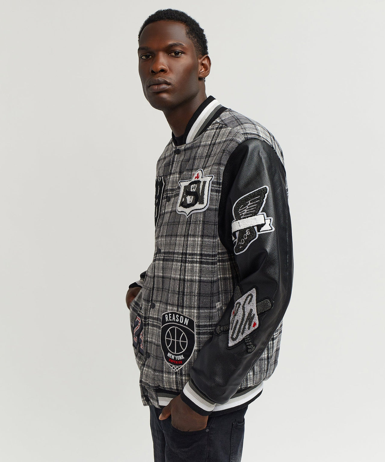 Tartan Varsity Jacket