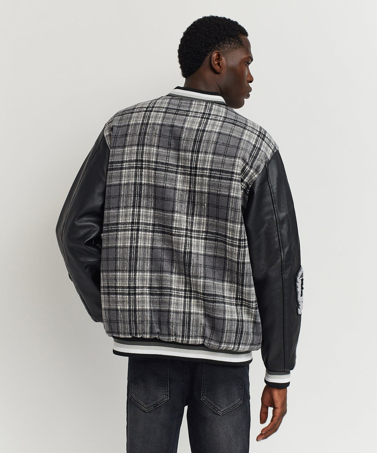 Tartan Varsity Jacket