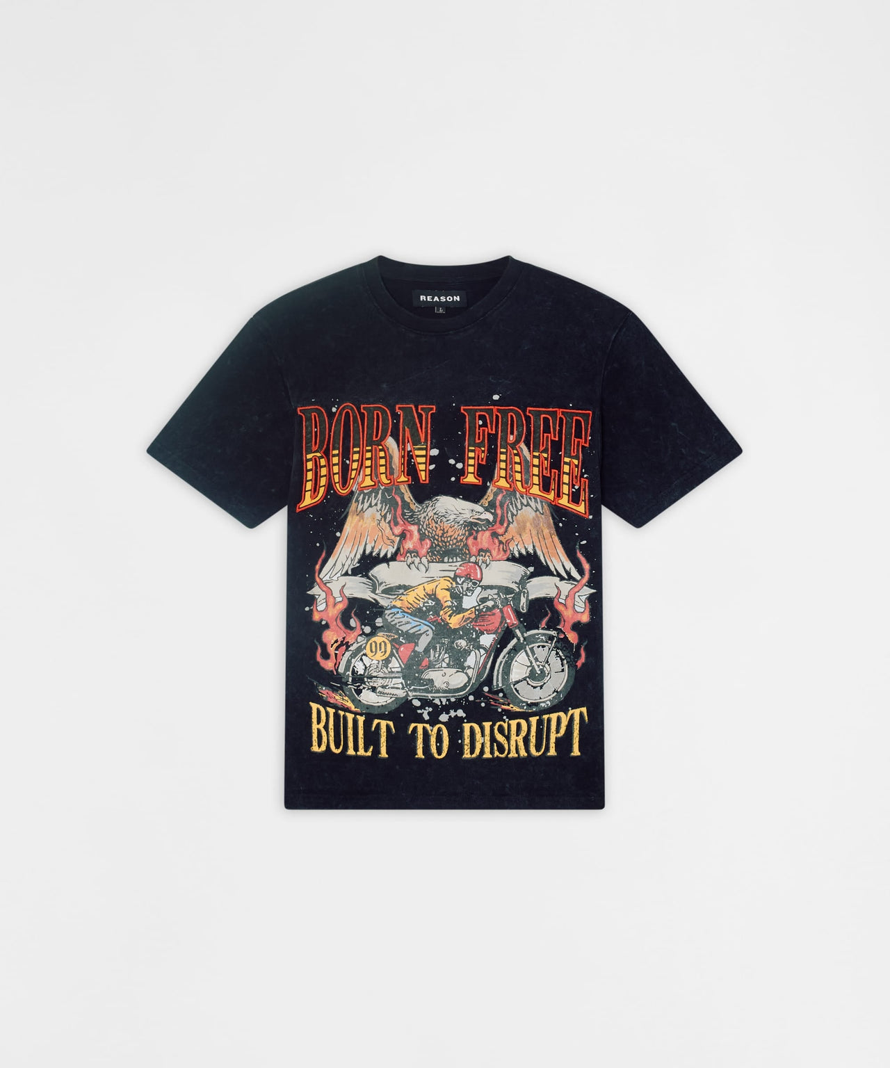 Born Free Applique Graphic Short Sleeve T-Shirt