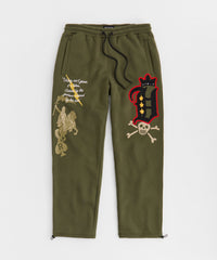 Thumbnail for Chenille Pant - Olive Green