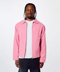 Thumbnail for Saint Studded Work Denim Jacket