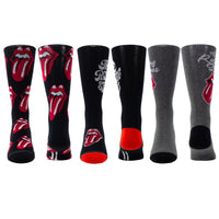 Thumbnail for THE ROLLING STONES MEN'S ASSORTED CREW, 3 PAIR
