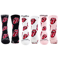 Thumbnail for THE ROLLING STONES WOMEN'S ASSORTED CREW, 3 PAIR