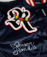 Thumbnail for Iconic Bomber Jacket - Navy