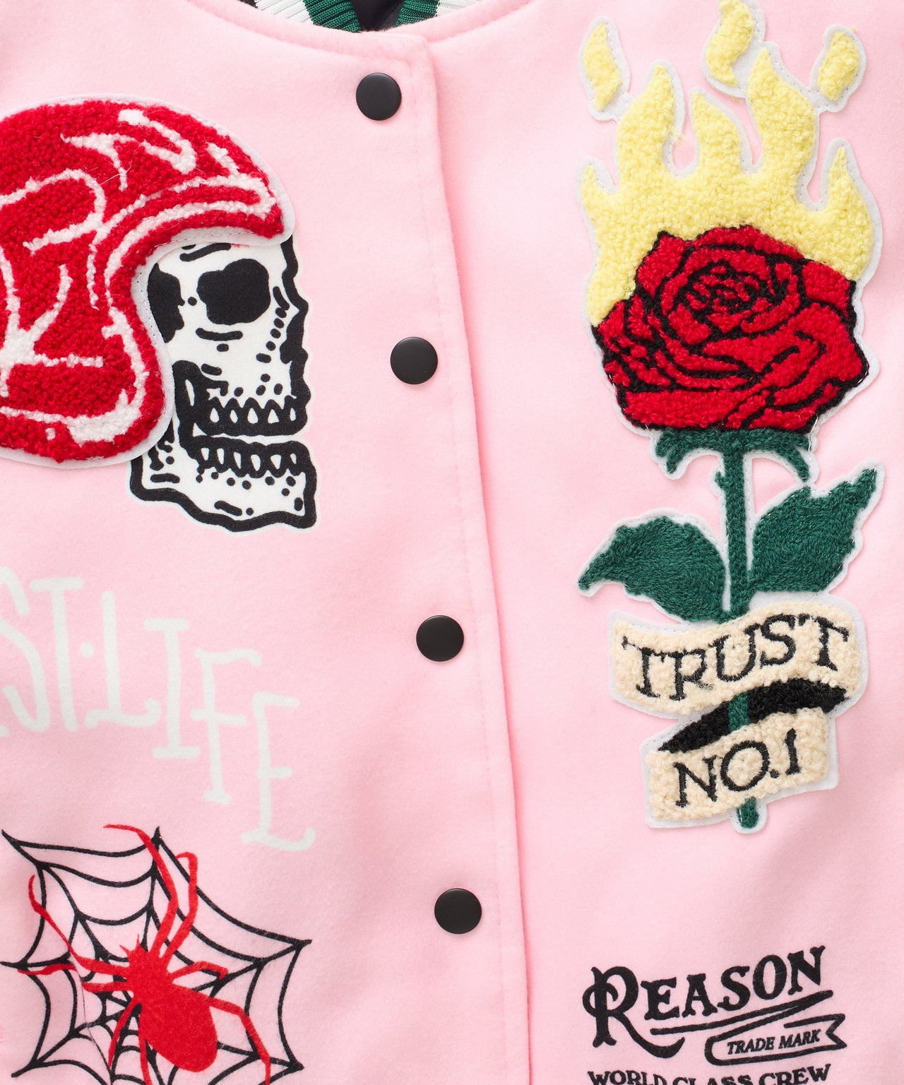 Women Bridges Burn Varsity Jacket