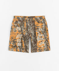 Thumbnail for Destroyed Denim Shorts - Orange