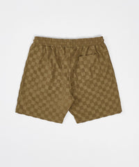 Thumbnail for Checkerboard Towel Shorts
