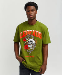 Thumbnail for Reason Legends T-Shirt - Olive Green