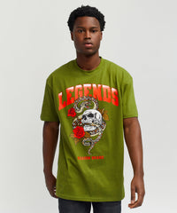 Thumbnail for Reason Legends T-Shirt - Olive Green